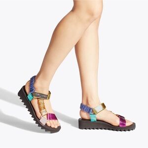 Kurt Geiger Colorful Strappy Sandals